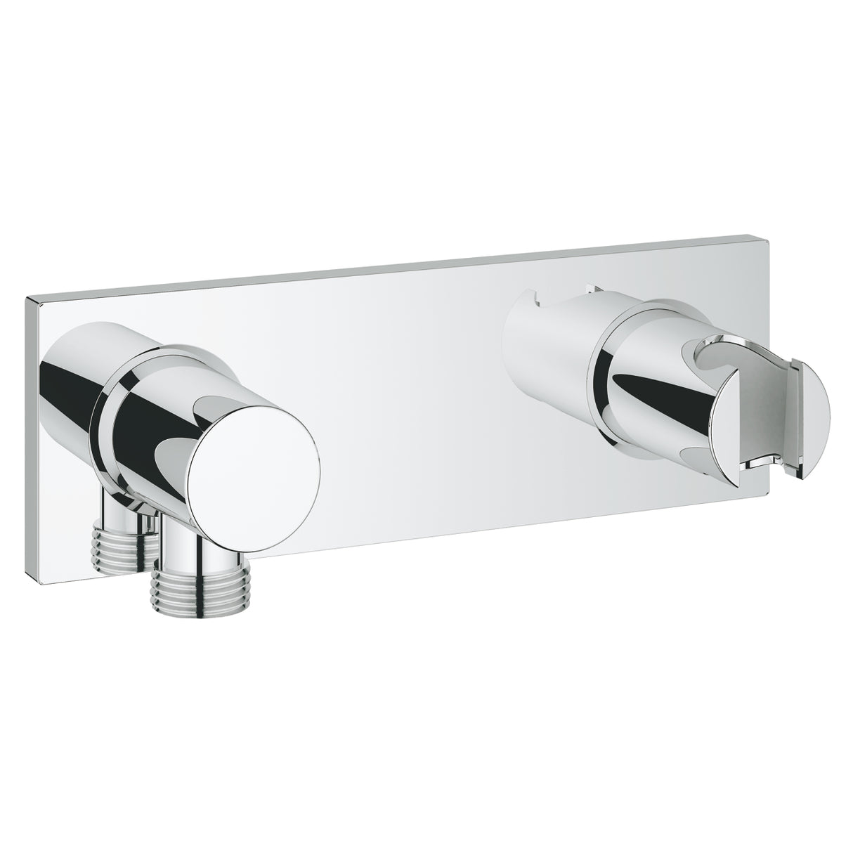 GROHTHERM F WALL UNION WITH SHOWER HOLDER - GROHE -  ( CHROME - G5 - GROHTHERM F - 0x15 mm - 0inchX0.5inch )