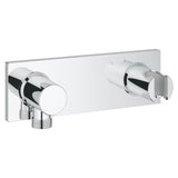 GROHTHERM F WALL UNION WITH SHOWER HOLDER - GROHE -  ( CHROME - G5 - GROHTHERM F - 0x15 mm - 0inchX0.5inch )