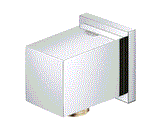 EUPHORIA CUBE WALL UNION - GROHE -  ( CHROME - G4 - EUPHORIA - 0x15 mm - 0inchX0.5inch )