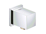 EUPHORIA CUBE WALL UNION - GROHE -  ( CHROME - G4 - EUPHORIA - 0x15 mm - 0inchX0.5inch )