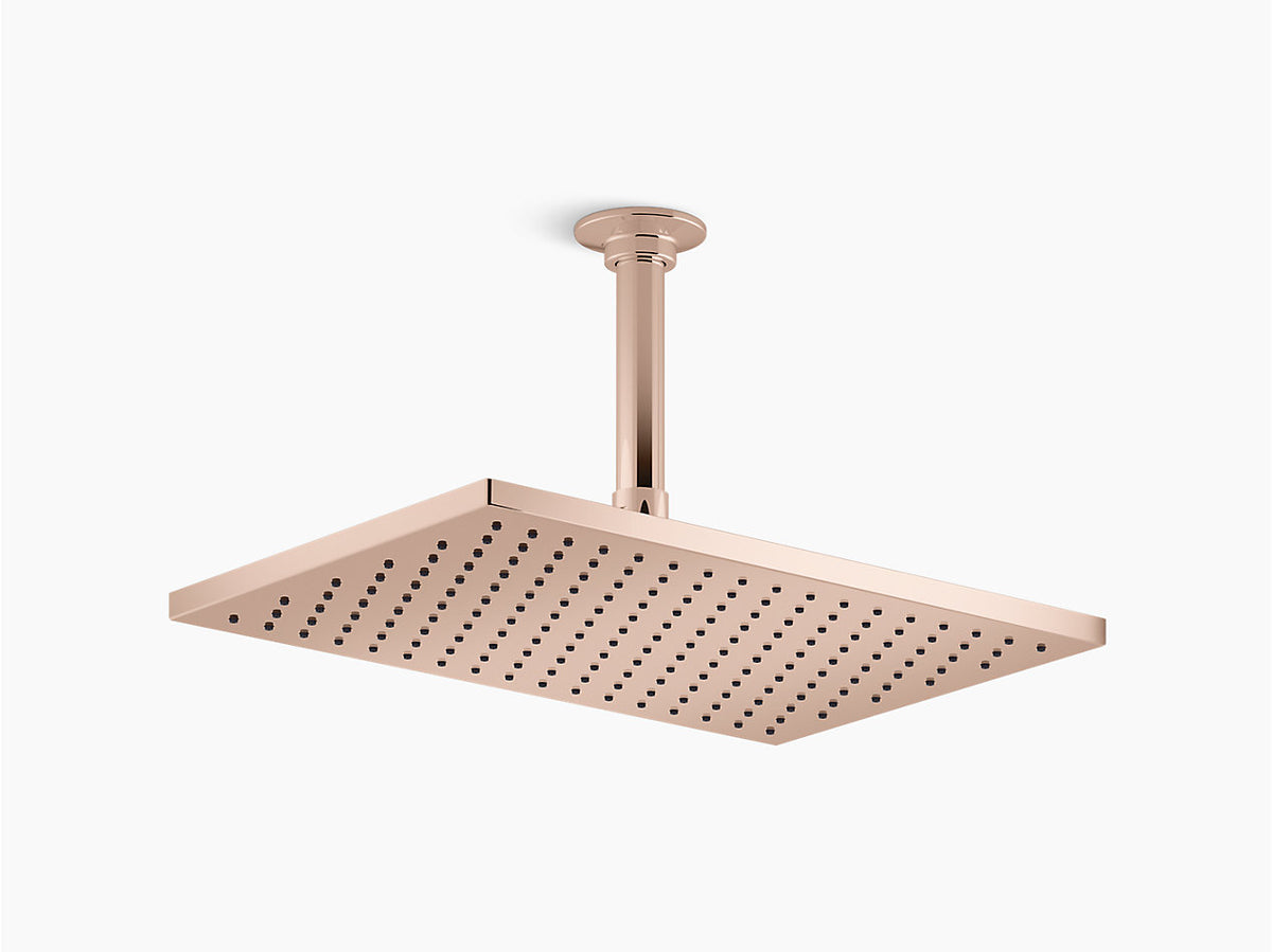 Kohler Modern Life Rain Head, Rose gold, view 1