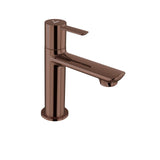 PILLAR COCK WITH FLANGE - JAQUAR FAUCETS -  ( BLUSH GOLD PVD - FUSION PRIME - 0x15 mm - 0inchX0.5inch )