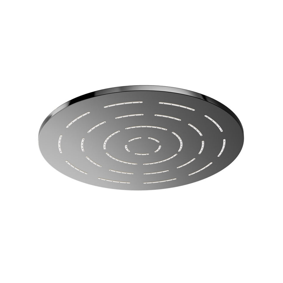 MAZE 240MM ROUND - JAQUAR FAUCETS - ( BLACK CHROME - OVERHEAD SHOWER - 0x240 mm - 0inchX9.5inch )