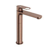 S.L. TALL BOYB/MIXER 150MM BRAIDED PIPES - JAQUAR FAUCETS -  ( ANTIQUE COPPER - ORNAMIX PRIME - 0x15 mm - 0inchX0.5inch )