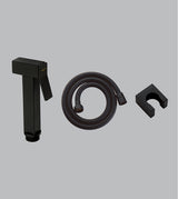 HEALTH FAUCET W/METAL TUBE & HOOK - AQUANT - ( BLACK MATT - - 0x15 mm - 0inchX0.5inch )