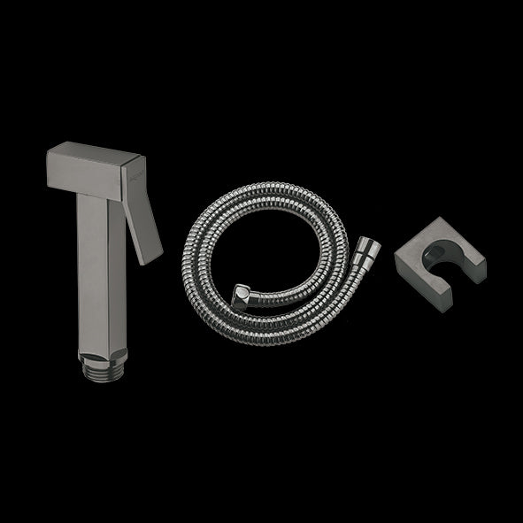 HEALTH FAUCET W/METAL TUBE & HOOK - AQUANT - ( GRAPHITE GRAY - - 0x15 mm - 0inchX0.5inch )