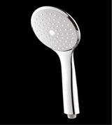 ABS HAND SHOWER SINGLE FLOW - AQUANT - ( CHROME - - 0x120 mm - 0inchX4.8inch )