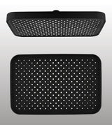 RECTANGULAR ABS RAIN SHOWER - AQUANT -  ( MATT BLACK -  - 325x187 mm - 13inchX7.48inch )
