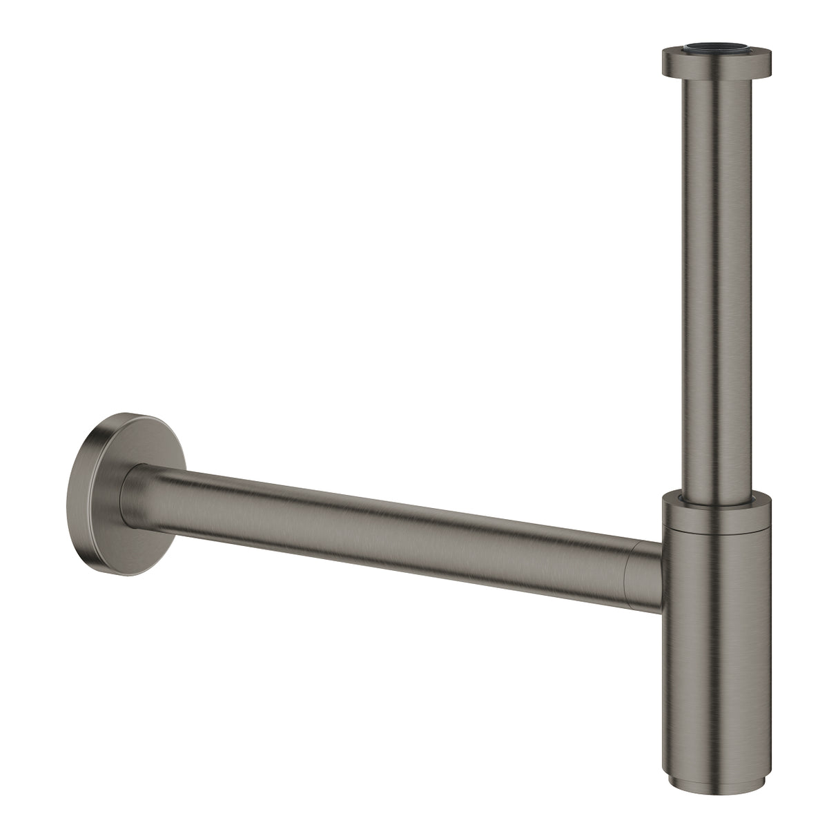 WASTE TRAP BASIN 1 1/4INCH - GROHE -  ( BRUSHED HARD GRAPHITE - G5 - GROHE - 0x32 mm - 0inchX1.25inch )