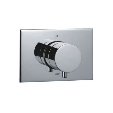 3WAY CON.DIV SET 1IN 3OUT RN W/O SHUTOF - JAQUAR FAUCETS -  ( CHROME - ALLIED - 0x15 mm - 0inchX0.5inch )