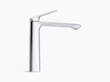 ENGAGE TM TALL PILLAR TAP LAVATORY FAUCET - KOHLER PREMIUM -  ( POLISHED CHROME - PREMIUM - 0x15 mm - 0inchX0.5inch )
