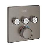 GRT SMARTCONTROL THM TRIMSET 3SC CN - GROHE -  ( BRUSHED HARD GRAPHITE - G5 - GROHTHERM - 0x0 mm - 0inchX0inch )