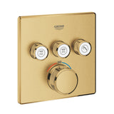 GROHTHERM SMARTCONTROL THERMOSTAT SQUARE, 3 CONTROL - GROHE -  ( BRUSHED COOL SUNRISE - G5 - GROHTHERM - 0x15 mm - 0inchX0.6inch )