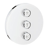 GROHTHERM SMARTCONTROL VOLUME CONTROL TRIM ROUND, 3 CONTROL - GROHE -  ( MOON WHITE - G5 - GROHTHERM - 0x0 mm - 0inchX0inch )