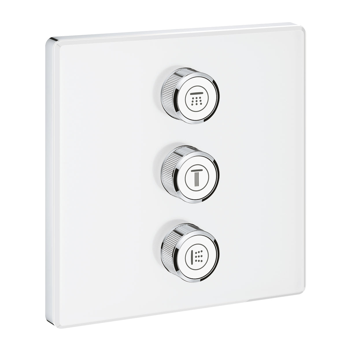 GROHTHERM SMARTCONTROL VOLUME CONTROL TRIM SQUARE, 3 CONTROL - GROHE -  ( MOON WHITE - G5 - GROHTHERM - 0x0 mm - 0inchX0inch )