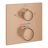 ALLURE THERMOSTATIC SHOWER/HANDSHOWER MIXER- 2 WAY DIVERTER - GROHE -  ( BRUSHED WARM SUNSET - G5 - ALLURE - 0x0 mm - 0inchX0inch )