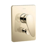 FLUENCE TM AQUA TURBO TM 235 RECESSED NON-THERMOSTATIC BATH AND SHOWER VALVE TRIM - KOHLER PREMIUM -  ( VIBRANT FRENCH GOLD - PREMIUM - 0x15 mm - 0inchX0.5inch )