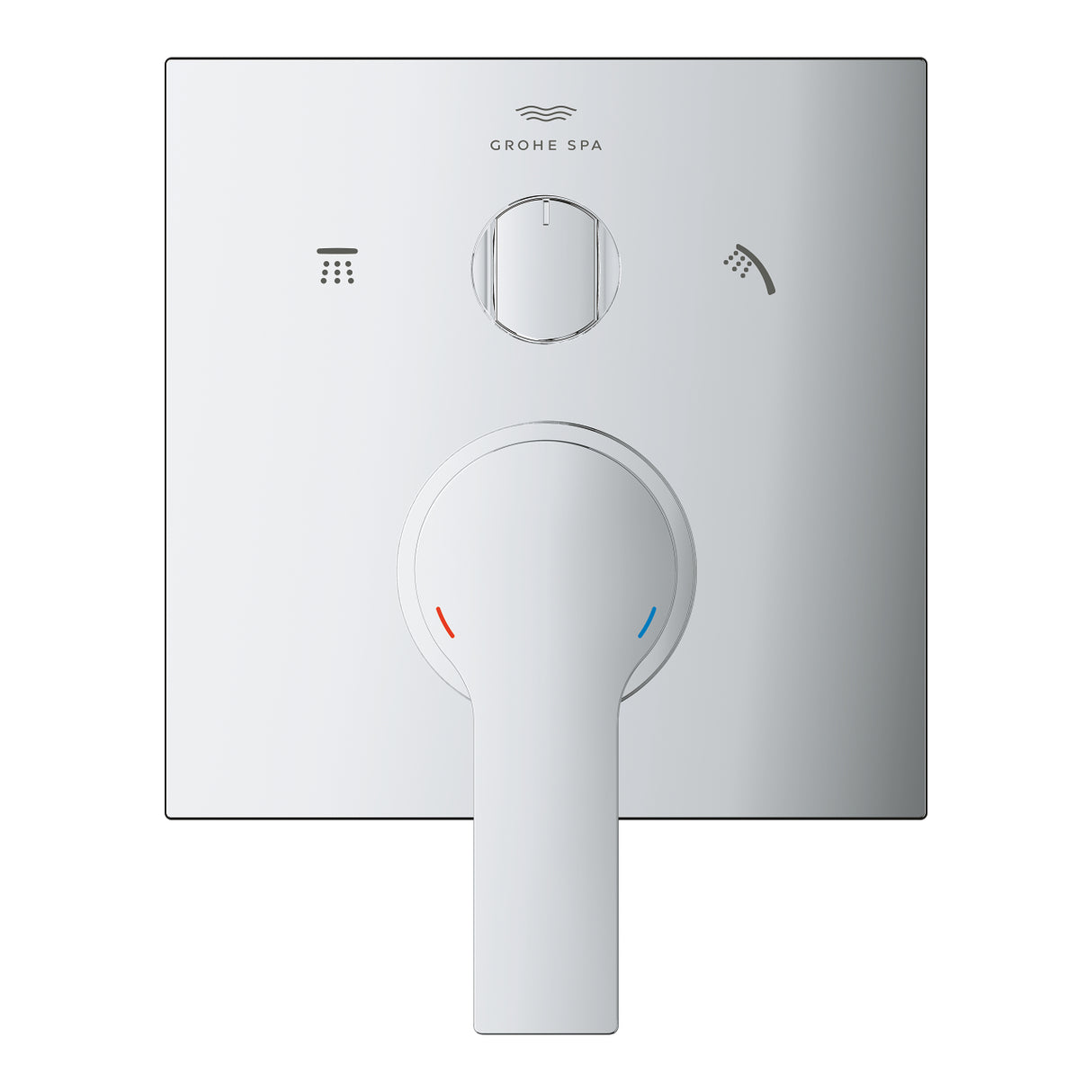 ALLURE SINGLE-LEVER MIXER WITH 3-WAY DIVERTER- GROHE -  ( CHROME - G5 - ALLURE - 0x15 mm - 0inchX0.5inch )