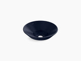 CONICAL BELL TM TABLE TOP WASH BASIN - KOHLER PREMIUM -  ( INDIGO - PREMIUM - 413x413 mm - 16.52inchX16.52inch )