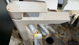 (PRUN) S.L B/MIXER 135MM EXTD BRAID PIPE - JAQUAR FAUCETS -  ( WHITE MATT - ARIA - 0x15 mm - 0inchX0.6inch )