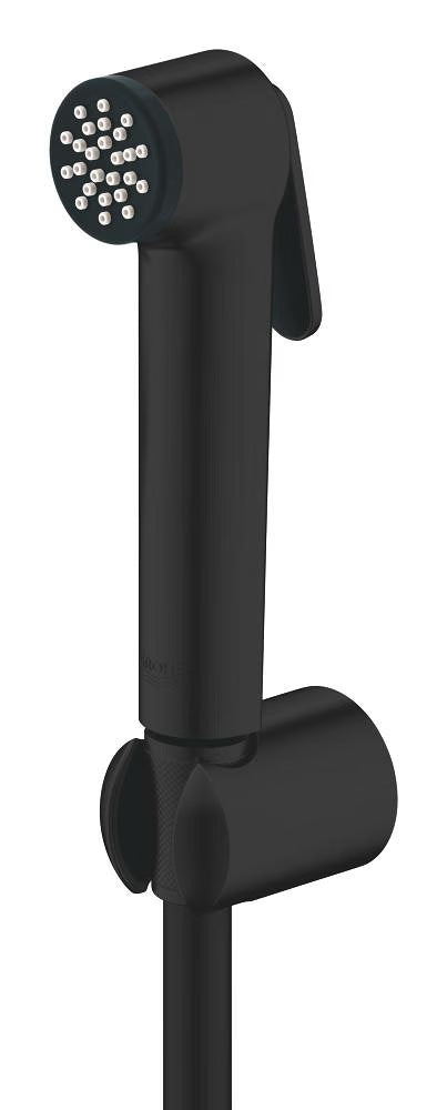 NEW TEMPESTA-F TRIGGER SPRAY 30 WALL HOLDER SET 1 SPRAY - GROHE -  ( MATTE BLACK - G3 - TEMPESTA - 0x15 mm - 0inchX0.5inch )