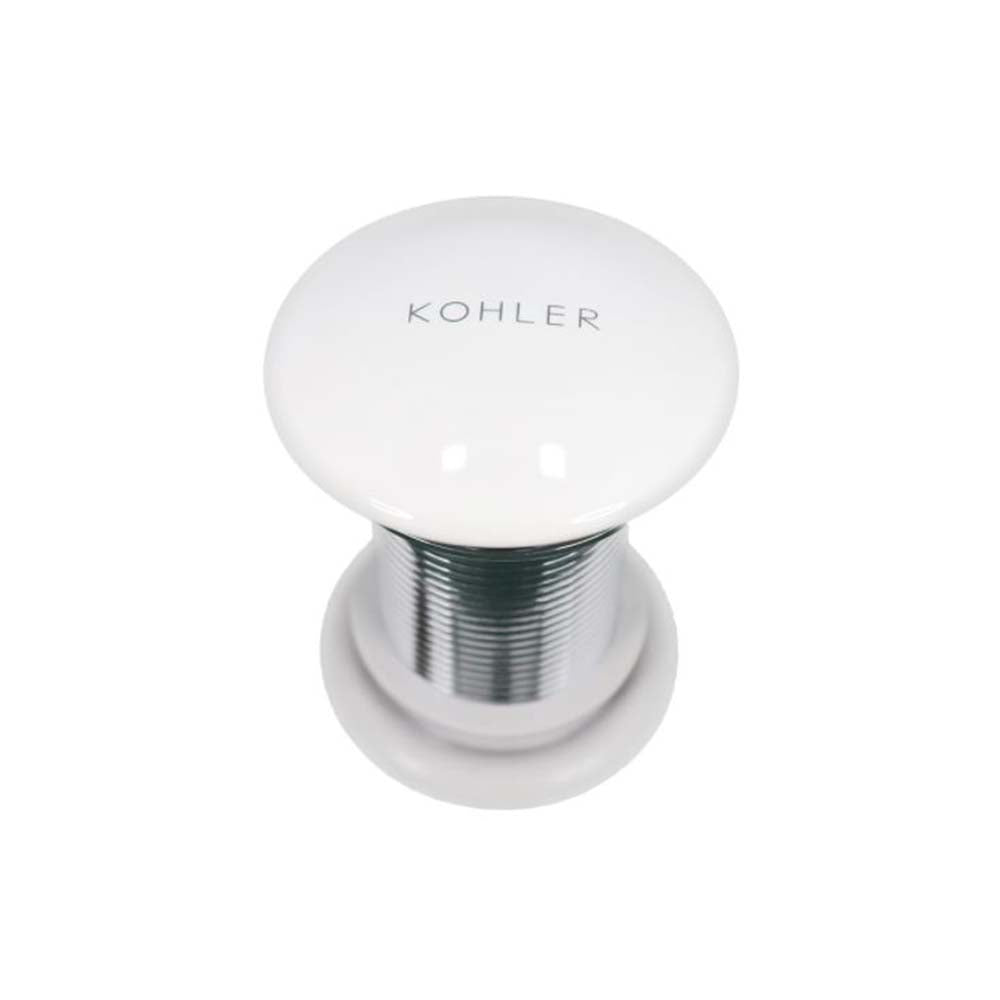 CERAMIC DRAIN W/O OVERFLOW - KOHLER PREMIUM -  ( WHITE - PREMIUM - 0x32 mm - 0inchX1.25inch )