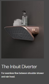 RADIANCE SHOULDER SHOWER 2F W DIVERTER - KOHLER PREMIUM -  ( BLACK - PREMIUM - 0x0 mm - 0inchx0inch )