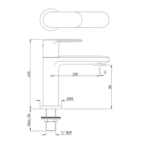 PILLAR COCK - JAQUAR FAUCETS - ( WHITE MATT - OPAL PRIME - 0x15 mm - 0inchX0.5inch )