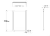 ESCALE MIRROR - KOHLER LUXURY -  (  - LUXURY - 0x1000 mm - 0inchX40inch )