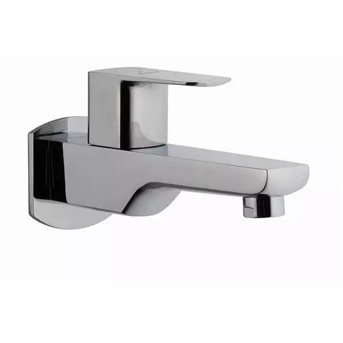 BIB COCK WITH WALL FLANGE - JAQUAR FAUCETS - ( WHITE MATT - KUBIX PRIME - 0x0 mm - 0inchX0inch )