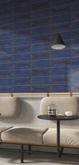 BOAT NAVY BASE - COLORTILE -(BOAT GLOSSY - 300x100 mm - 12inchX4inch )