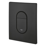 ARENA COSMOPOLITAN FLUSH PLATE - GROHE -  ( PHANTOM BLACK - G3 - ARENA COSMOPOLITAN - 156x197 mm - 6.24inchX7.88inch )