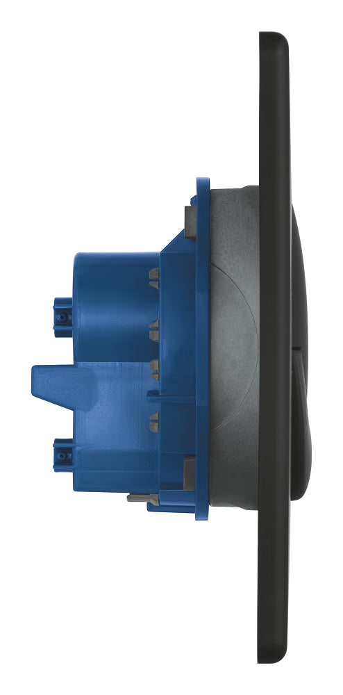 SKATE AIR FLUSH PLATE - GROHE -  ( PHANTOM BLACK - G3 - SKATE AIR  - 156x197 mm - 6.24inchX7.88inch )