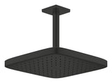 TEMPESTA CUBE HEAD SHOWER SET , ARM 142 MM, 1 SPRAY - GROHE -  ( MATTE BLACK - G3 - TEMPESTA CUBE - 250x250 mm - 10inchX10inch )