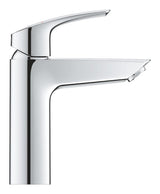 EUROSMART SINGLE LEVER BASIN MIXER W/O POP-UP, M SIZE - GROHE - ( CHROME - G3 - EUROSMART - 0x15 mm - 0inchX0.5inch )
