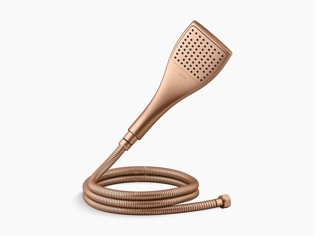 SPATULA-SL FUNCTION HANDSHOWER W/HOSE - KOHLER PREMIUM -  ( BRUSHED ROSE GOLD - PREMIUM - 0x15 mm - 0inchX0.5inch )