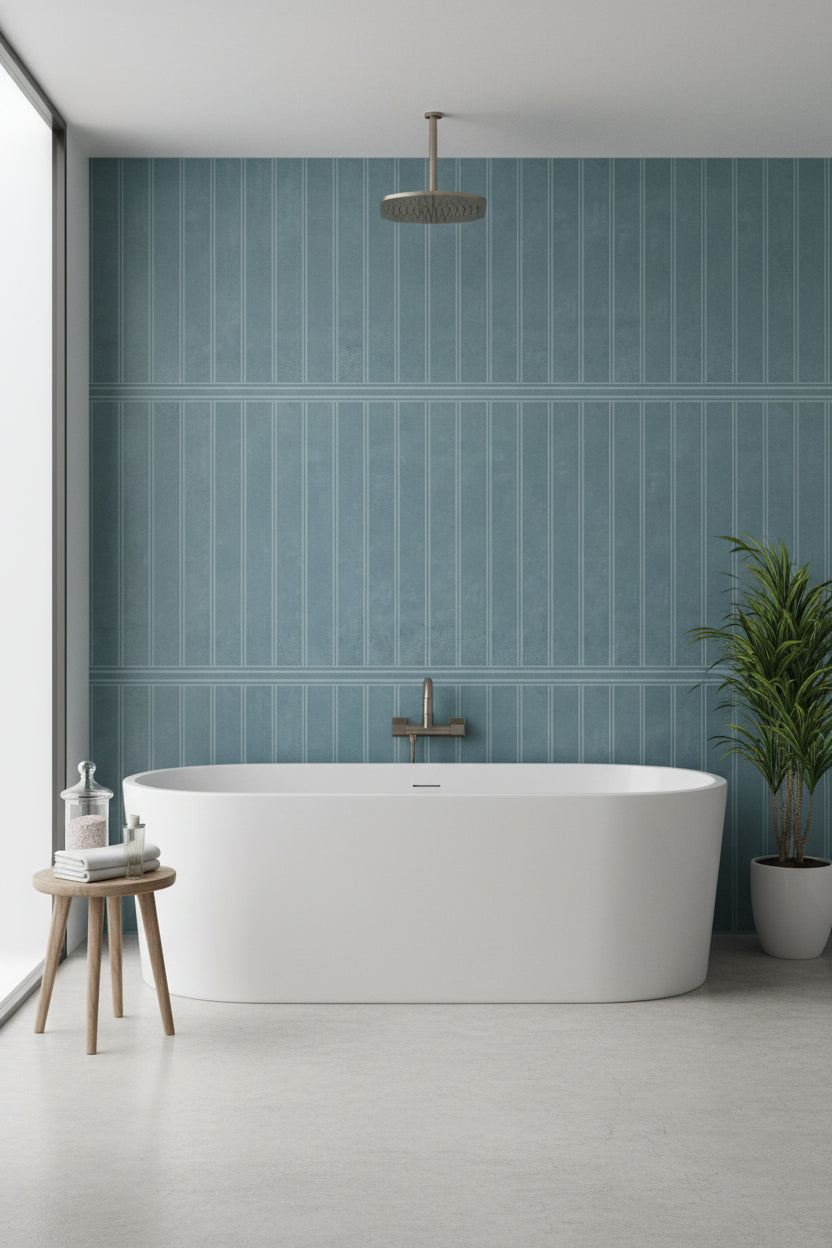AREBIC AQUA LINER DECOR HL - INDIAN TILES - ( - CRIST DECOR - 1200x600 mm - 48inchX24inch)