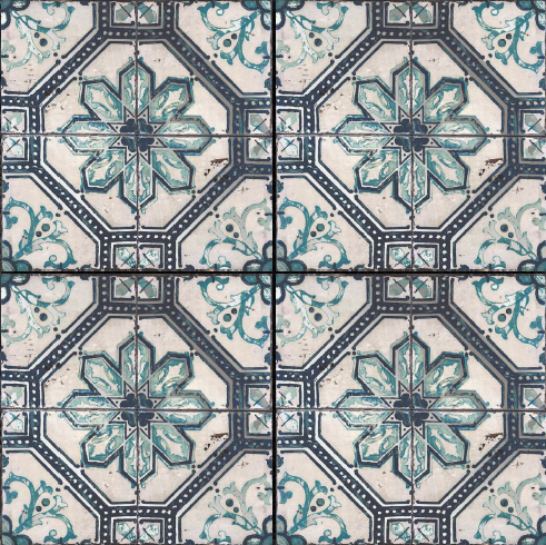 MURAL SILVER HL - DESIGNER TILES -  (  - 3RD FRD GLD & SILVR EDITN VITR.TILE - 300x300 mm - 12inchX12inch )