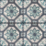 MURAL SILVER HL - DESIGNER TILES -  (  - 3RD FRD GLD & SILVR EDITN VITR.TILE - 300x300 mm - 12inchX12inch )