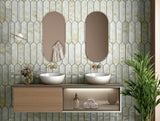 POLO SNOW 10MM - COLORTILE -  (  - POLO GLOSSY - 300x75 mm - 12inchX3inch )