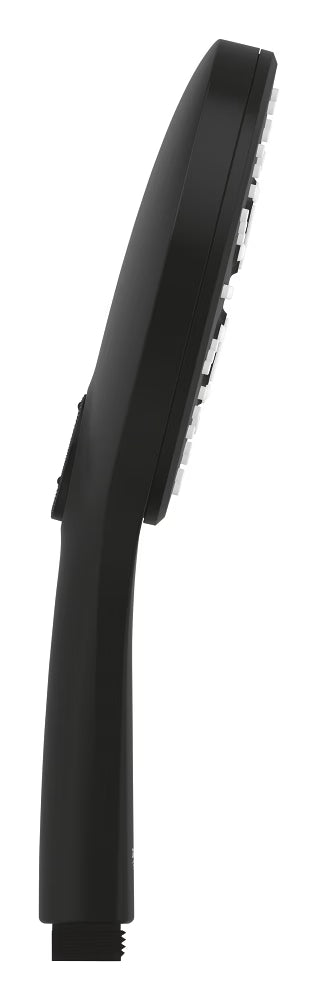 RAINSHOWER SMARTACTIVE 130 HAND SHOWER 3 SPRAYS W/O HOSE - GROHE -  ( PHANTOM BLACK - G5 - RAINSHOWER - 0x15 mm - 0inchX0.5inch )