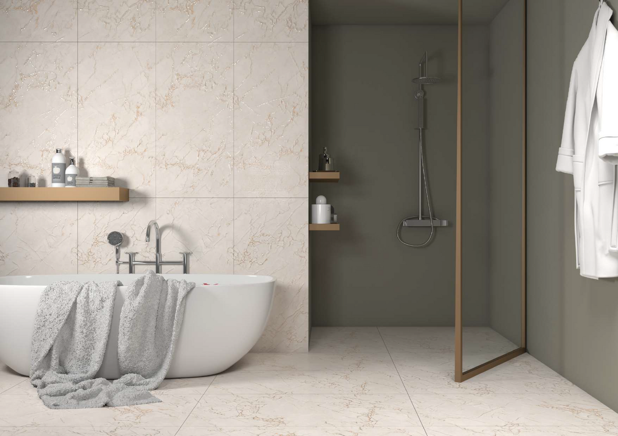 RAIN BEIGE - INDIAN TILES -  (  - BLACKBERRY GLOSTER - 1200x600 mm - 48inchX24inch )