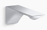 MODERNLIFE EDGE-BATH SPOUT W/O. DIVERTER - KOHLER LUXURY -  ( POLISHED CHROME - LUXURY - 0x0 mm - 0inchX0inch )