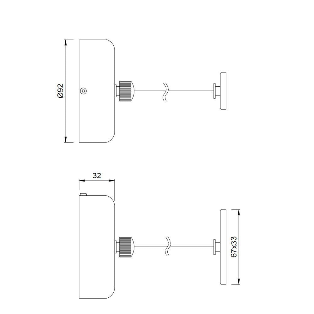 CLOTH LINER RETRACTABLE - JAQUAR FAUCETS - ( CHROME - ACC.HOTELIER SERIES - 0x0 mm - 0inchX0inch )