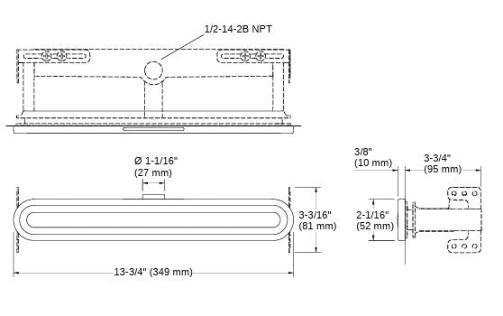 INVIGORATION SERIES LINEAR STEAM HEAD - KOHLER LUXURY -  ( MATTE BLACK - LUXURY - 0x0 mm - 0inchX0inch )