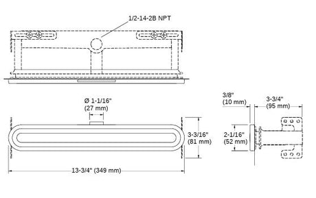 INVIGORATION SERIES LINEAR STEAM HEAD - KOHLER LUXURY -  ( MATTE BLACK - LUXURY - 0x0 mm - 0inchX0inch )