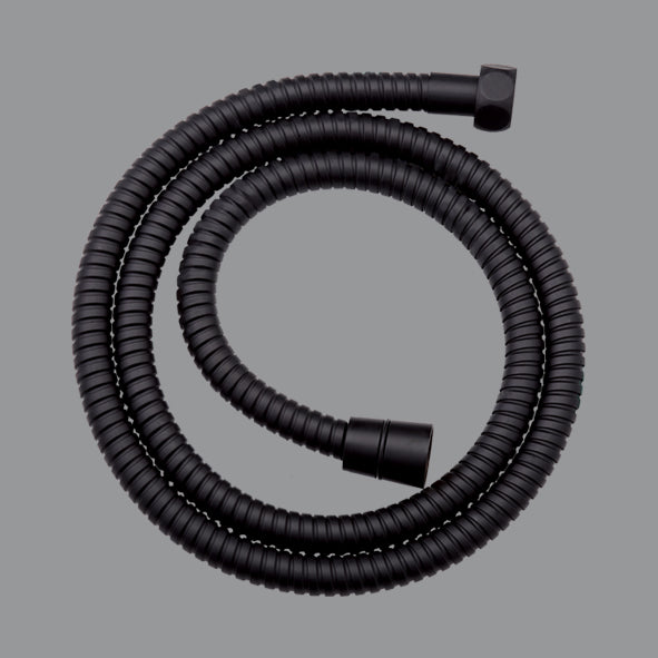 EXTENSIBLE SHOWER HOSE SS 1 MTR - AQUANT -  ( MATT BLACK -  - 0x0 mm - 0inchx0inch )