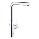ESSENCE NEW 1-HANDLE KITCHEN MIXER, L SPOUT, PULL OUT - GROHE -  ( CHROME - G4 - ESSENCE - 0x10 mm - 0inchX0.38inch )