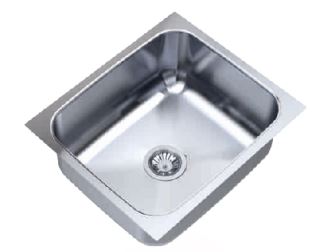 1 BOWL WITH OUT DRAIN BOARD (DEPTH 9INCH) THK 1MM - CARYSIL -  ( GLOSSY FINISH - ELEGANCE - 762x457 mm - 30inchX18inch )