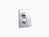 ENGAGE AQUA TURBO 230 VALVE TRIM WITH DIVERTER - KOHLER PREMIUM -  ( POLISHED CHROME - PREMIUM - 0x15 mm - 0inchX0.5inch )